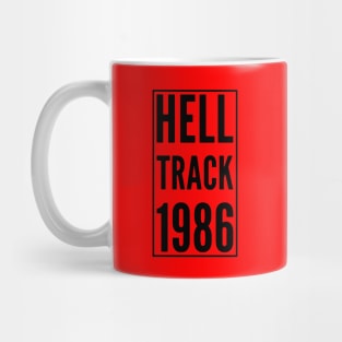 HELLTRACK 1986 BOX LOGO Mug